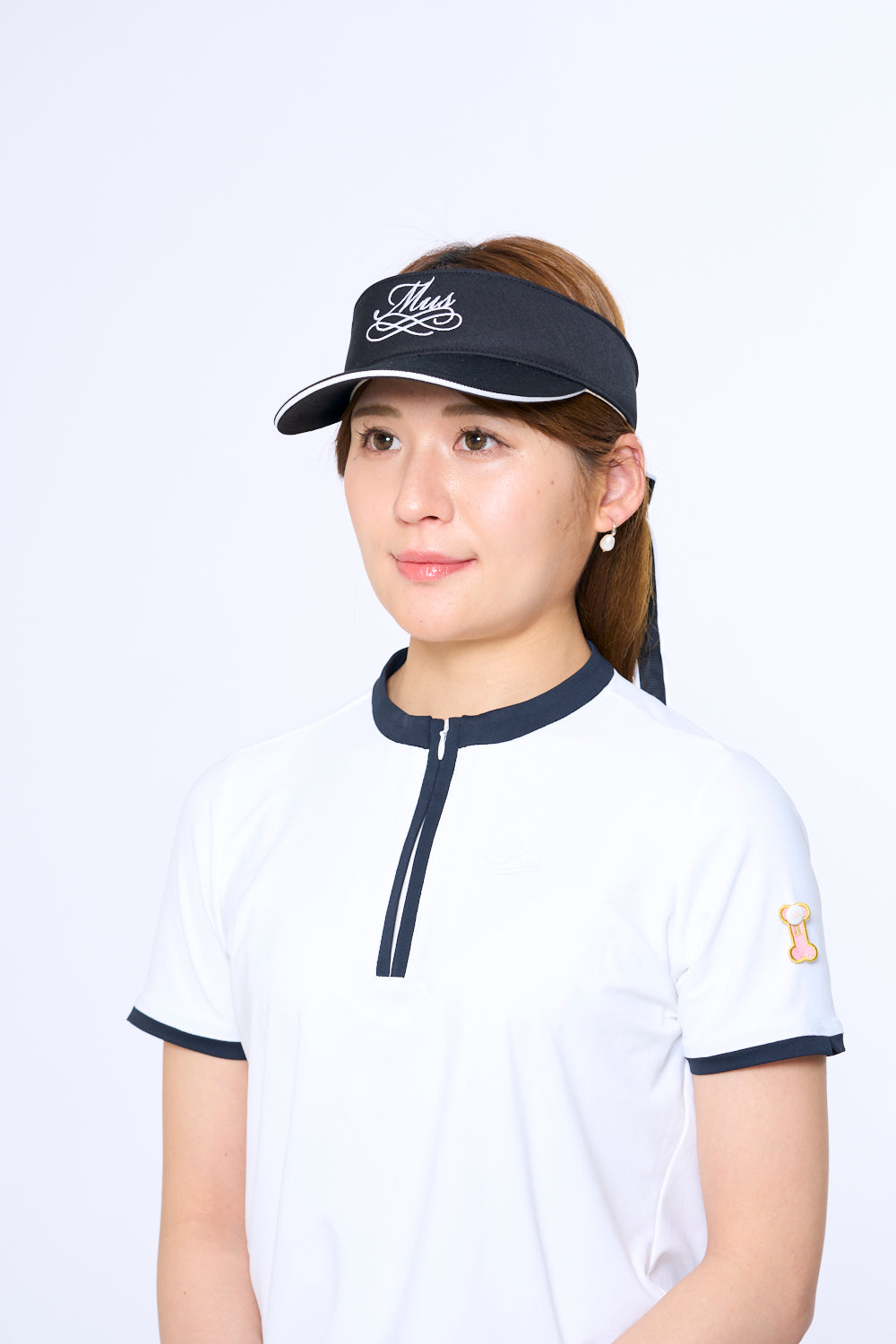 Back ribbon adjuster logo visor (701H2702)