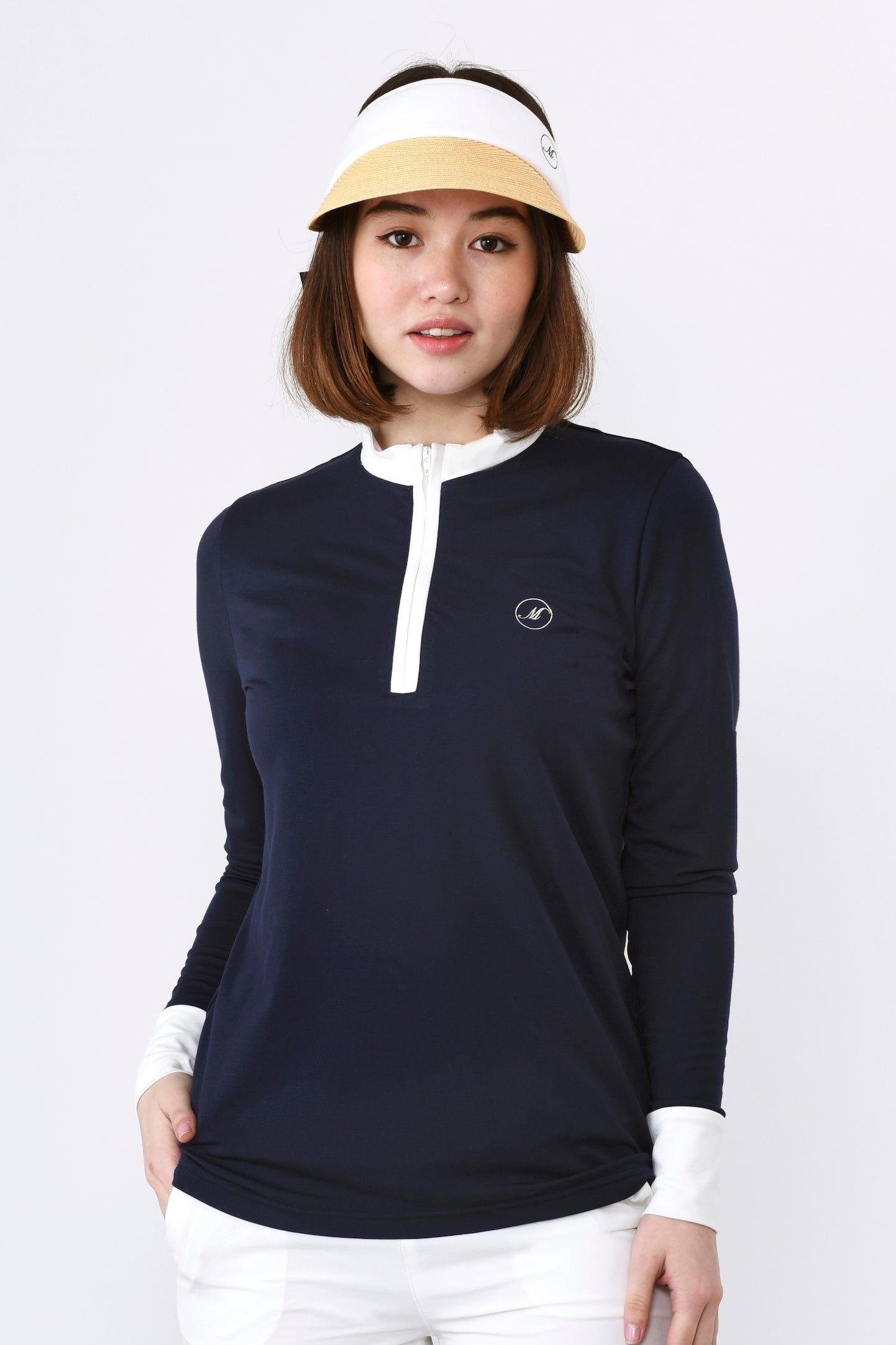 長袖ハイテンションハーフジッププルオーバー(701J1002)