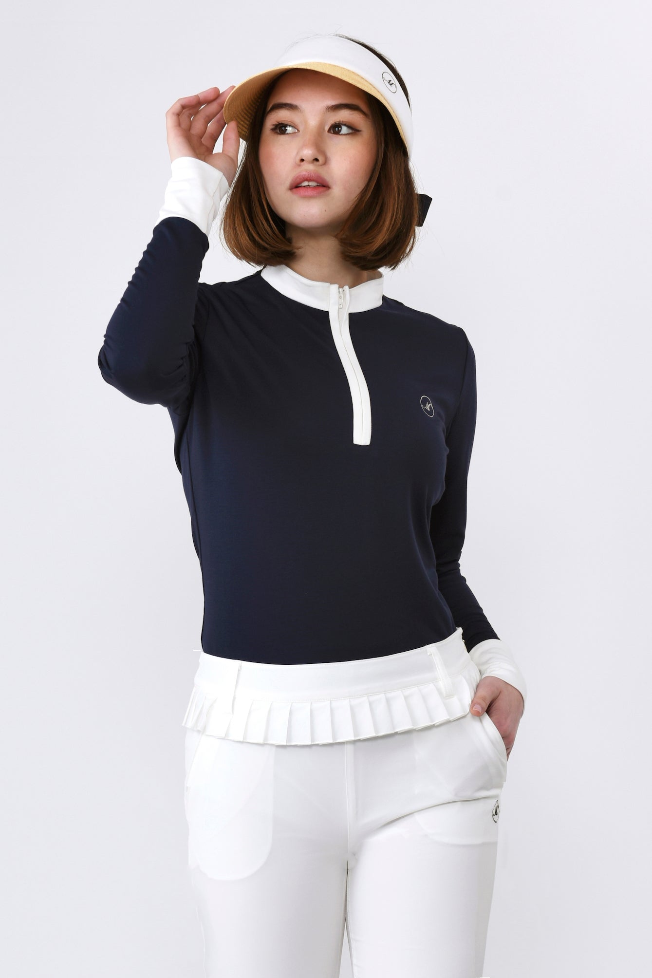 長袖ハイテンションハーフジッププルオーバー(701J1002)