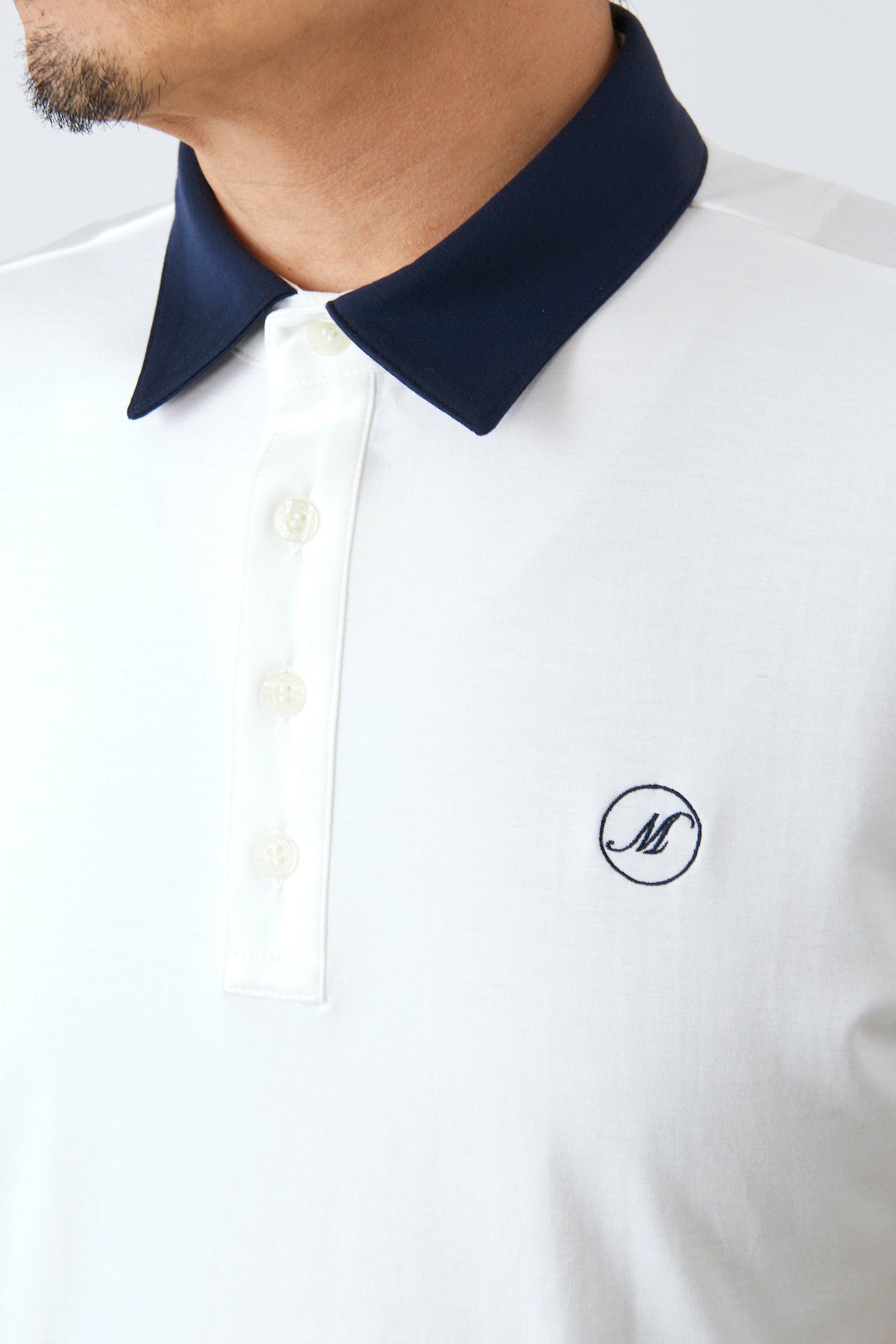 半袖バイカラーシャツ(700J1002)