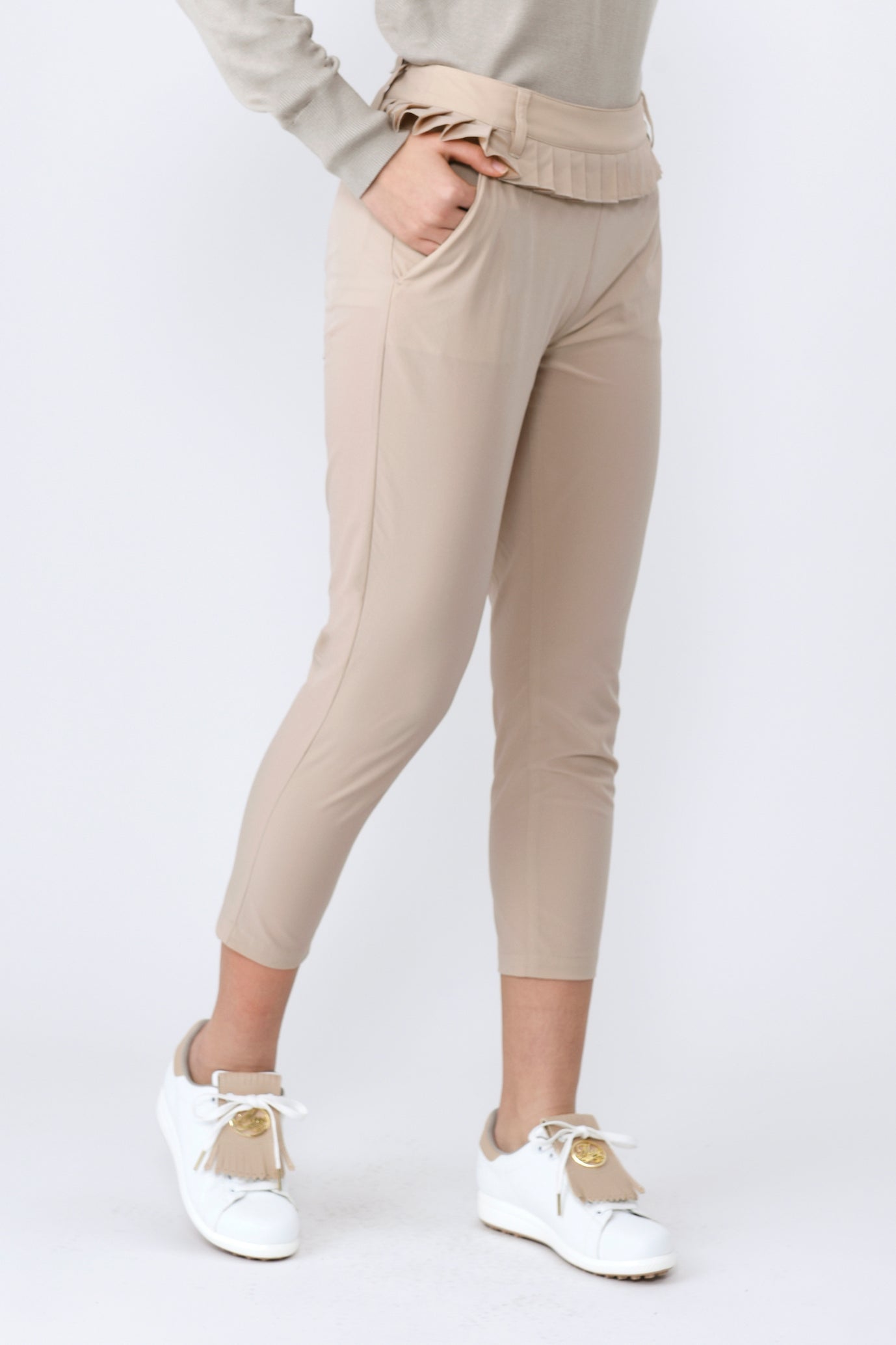 프릴 디테일 팬츠(701J1502)