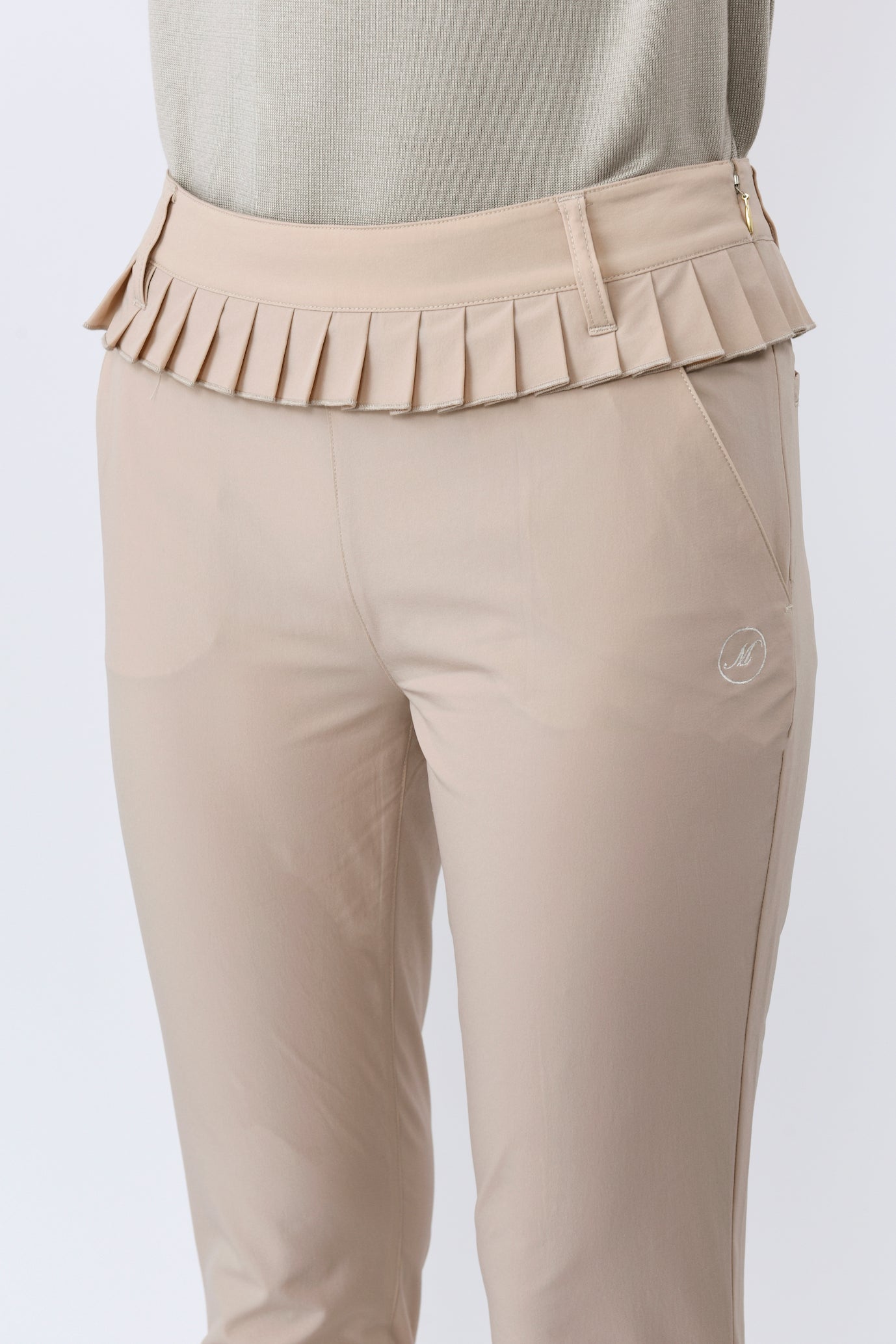 프릴 디테일 팬츠(701J1502)