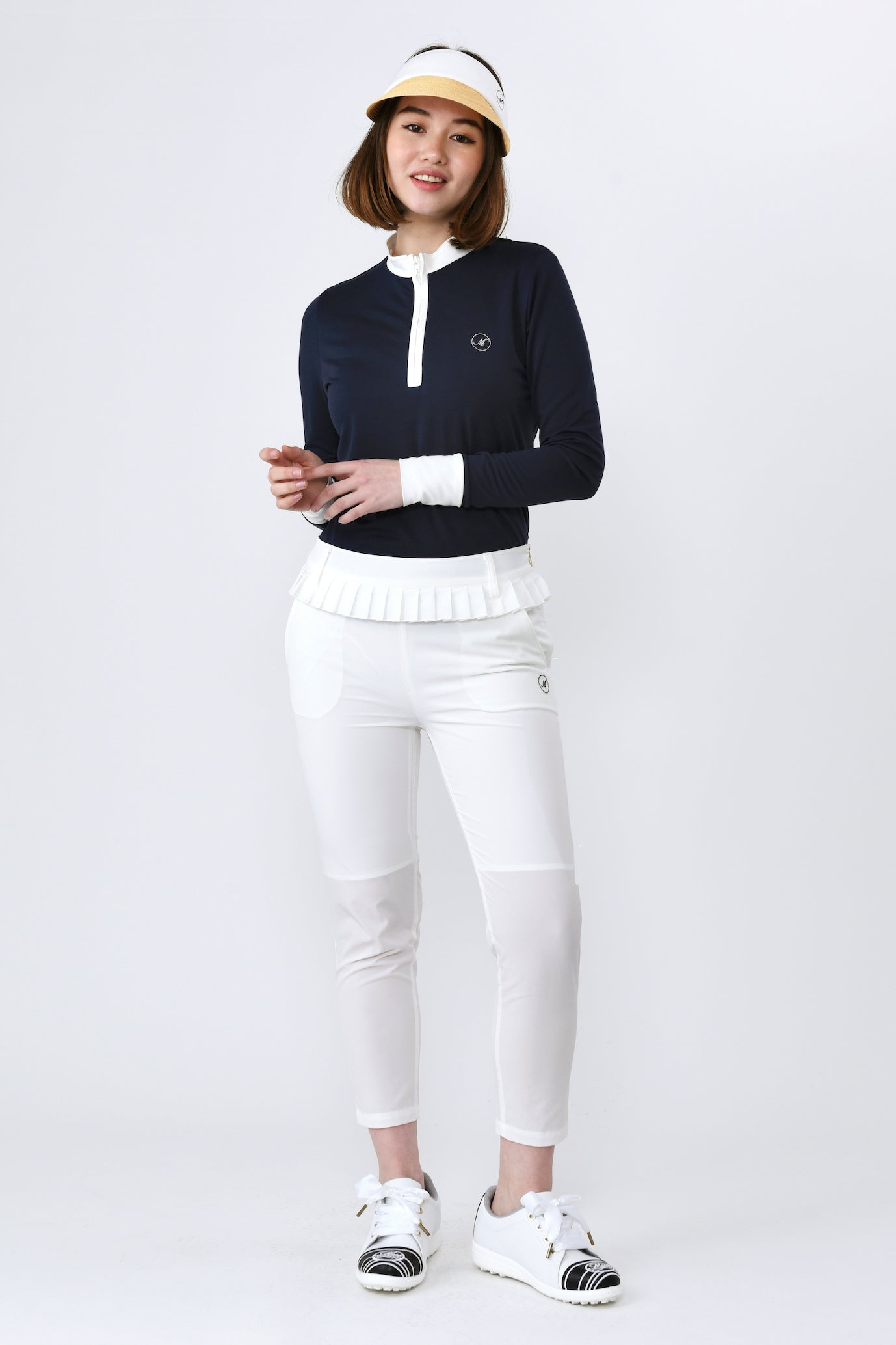 프릴 디테일 팬츠(701J1502)