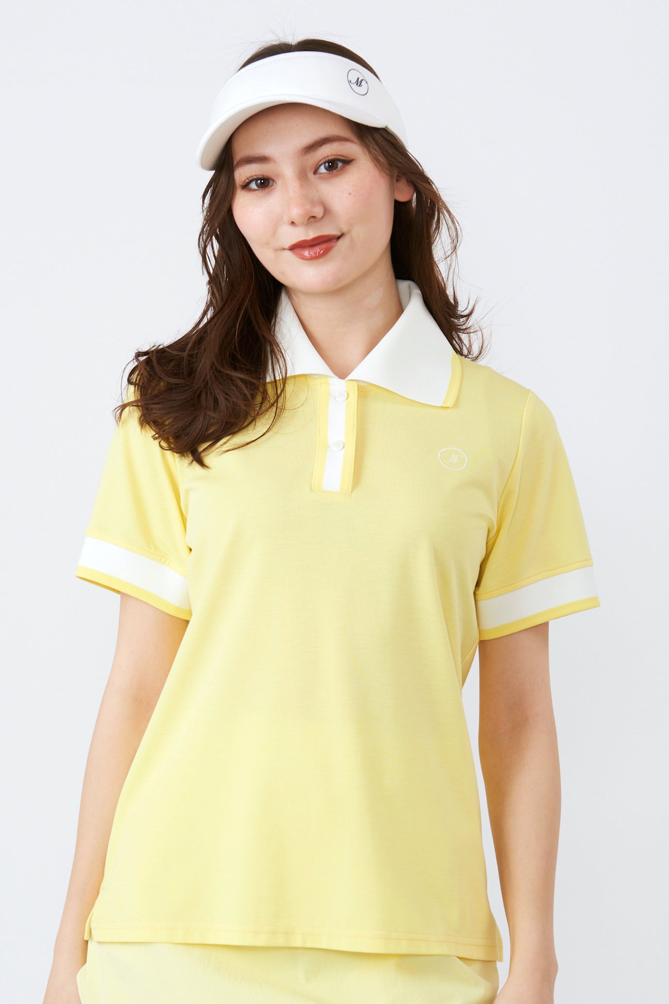 半袖ハイテンションクレリックカラーポロシャツ(701J4000)