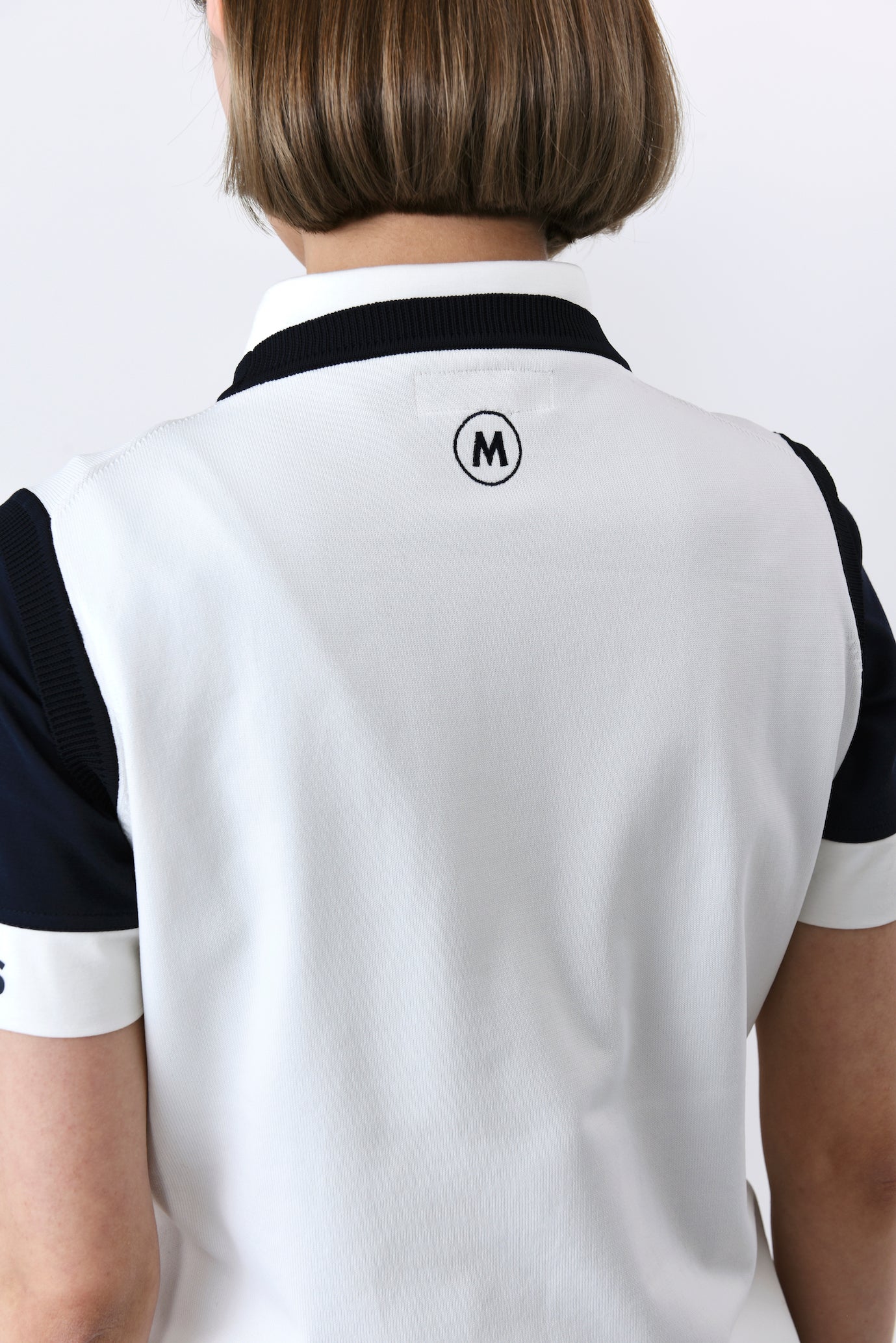 I LOVE GOLF UMO motif crew neck vest (801J1352)