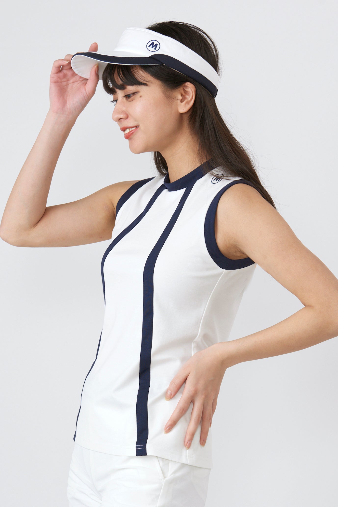 無袖高張力斜紋套頭衫 (801J4452) *售罄