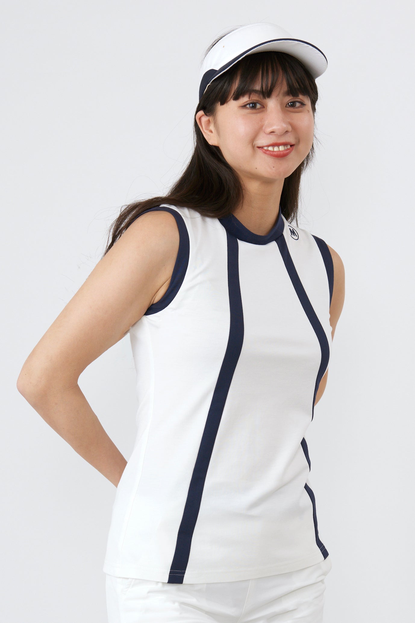 無袖高張力斜紋套頭衫 (801J4452) *售罄