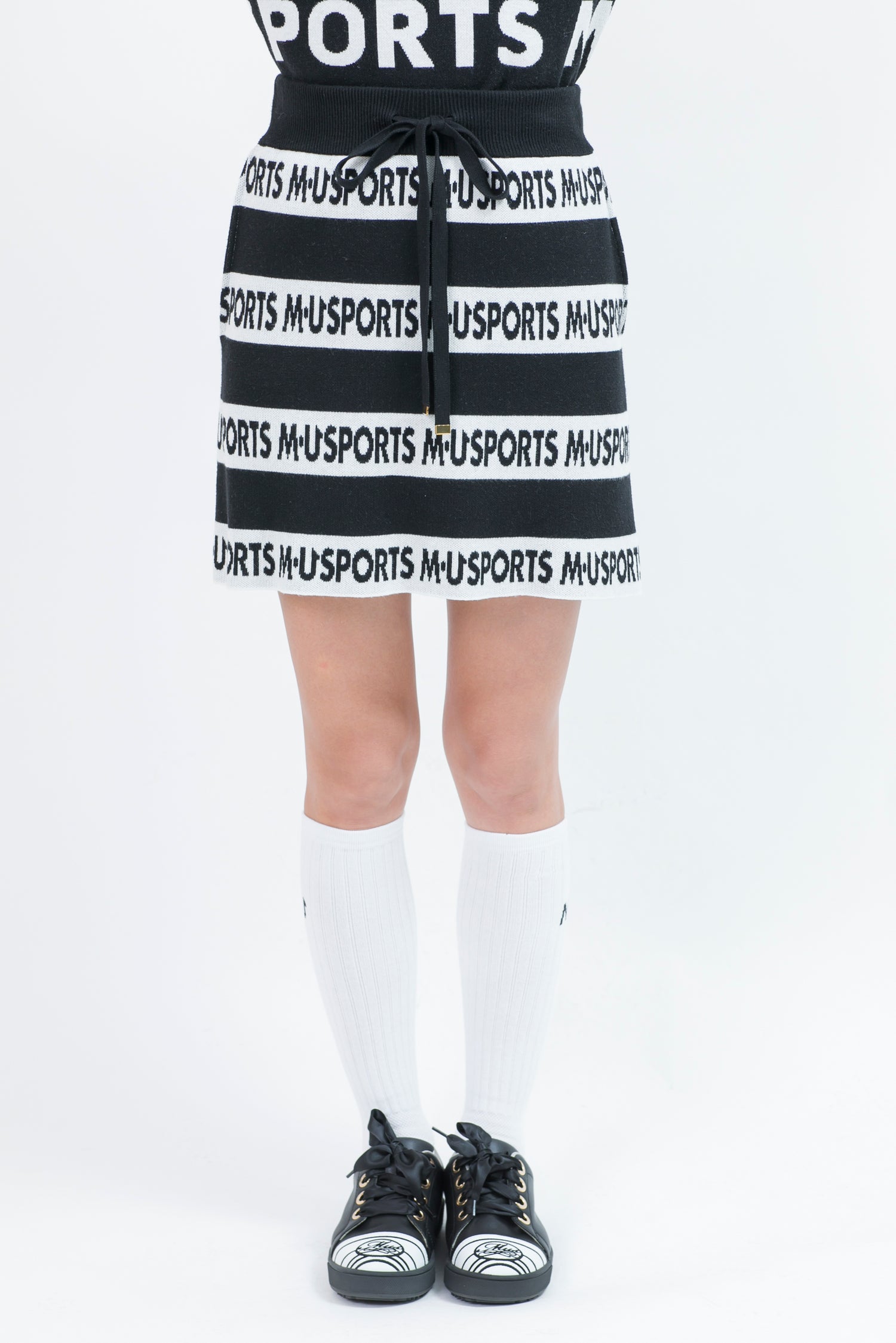 자카드 니트 스커트 (801H8564K)