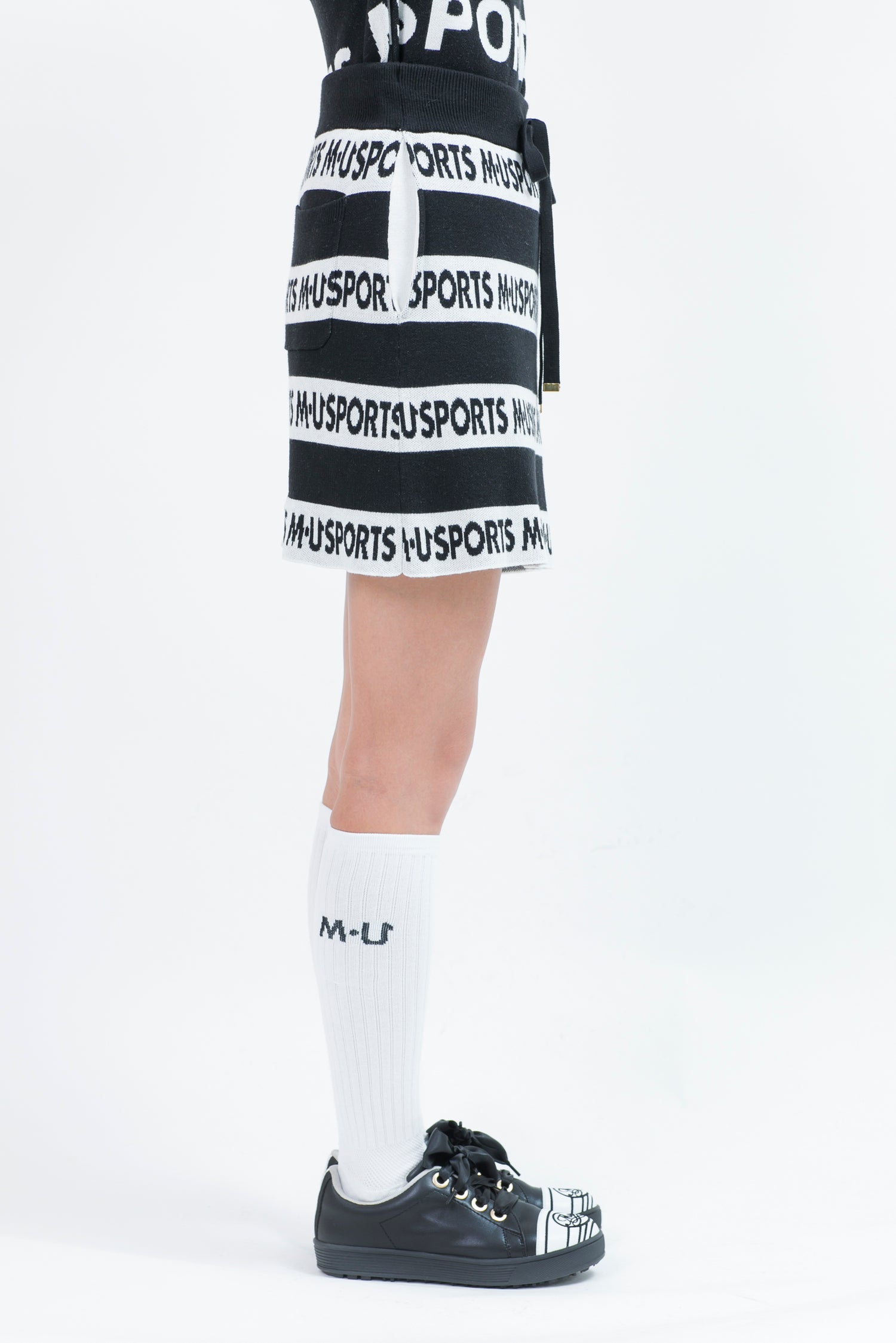 자카드 니트 스커트 (801H8564K)