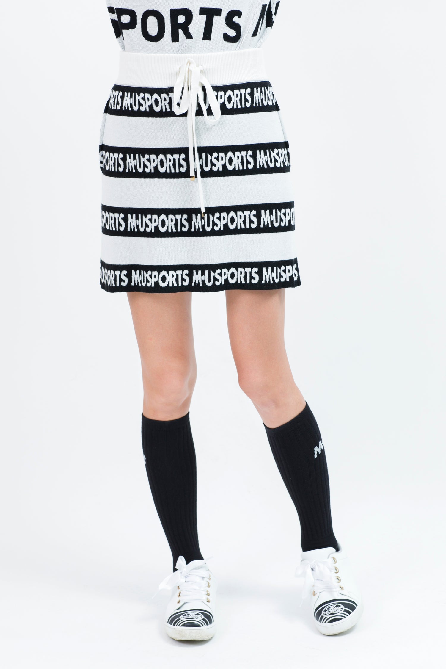 자카드 니트 스커트 (801H8564K)