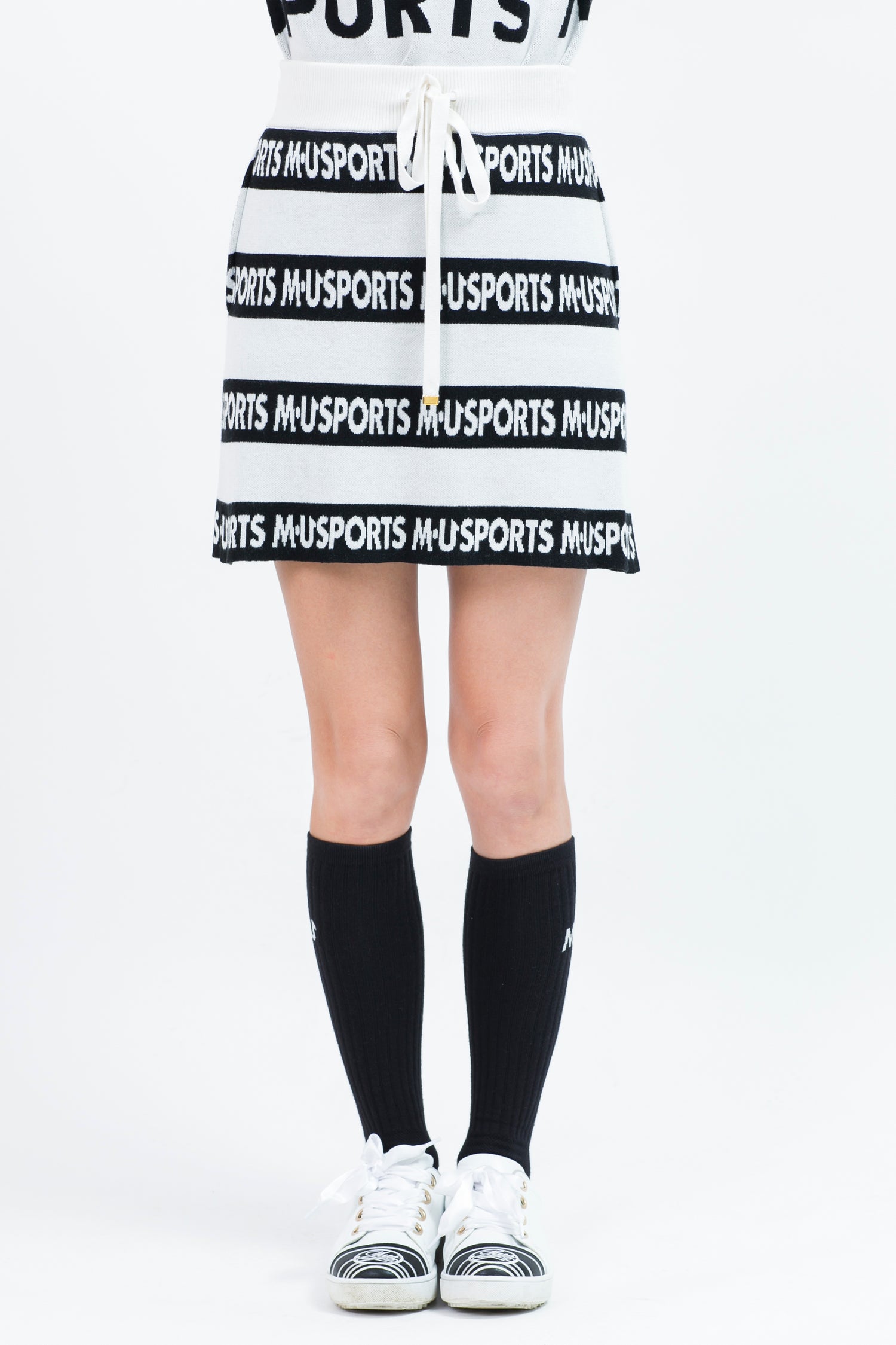 자카드 니트 스커트 (801H8564K)