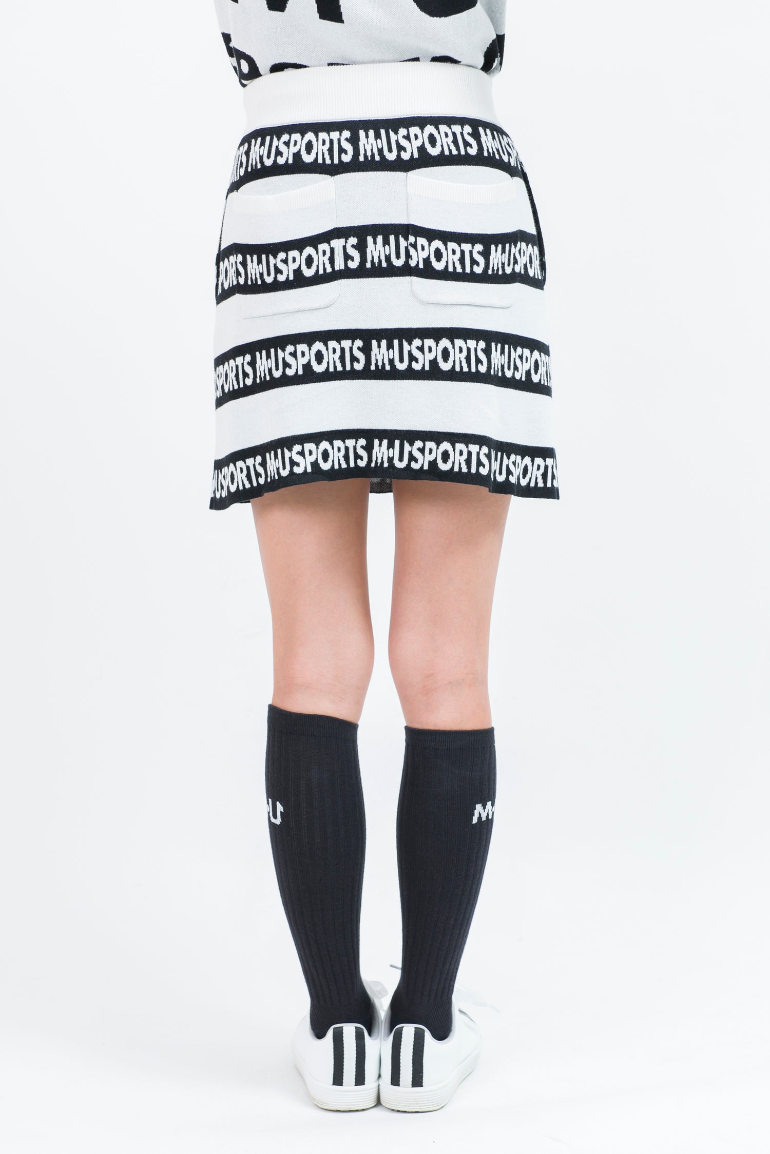 자카드 니트 스커트 (801H8564K)