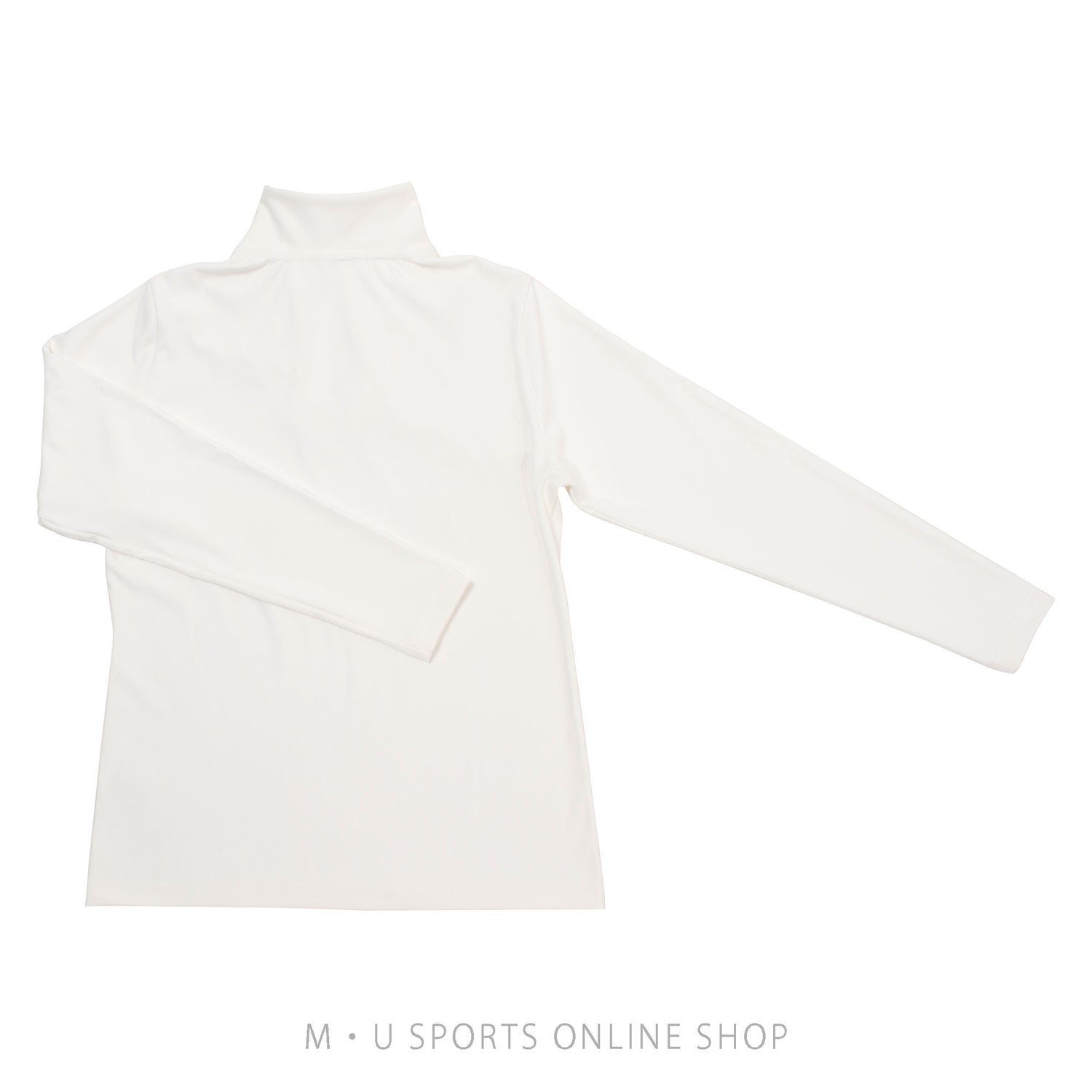 Stretch smooth half zip over (701J6426)