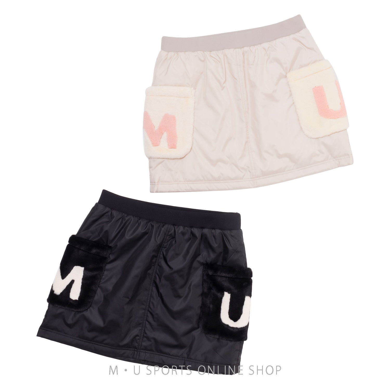 MU logo boar skirt (701J8508)