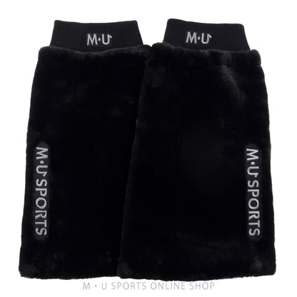 [Flush Set] Boar Stole &amp;amp; Boar Leg Warmer 2-piece Set (Ivory &amp;amp; Black)