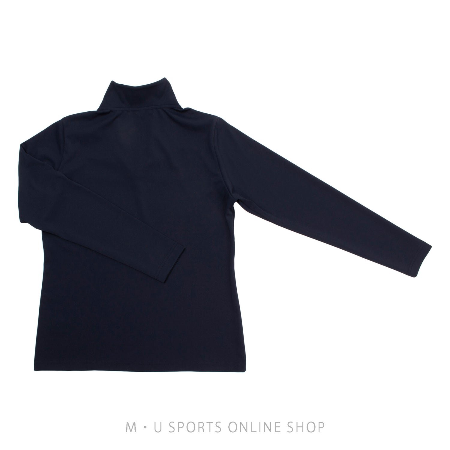 Stretch smooth half zip over (701J6426)