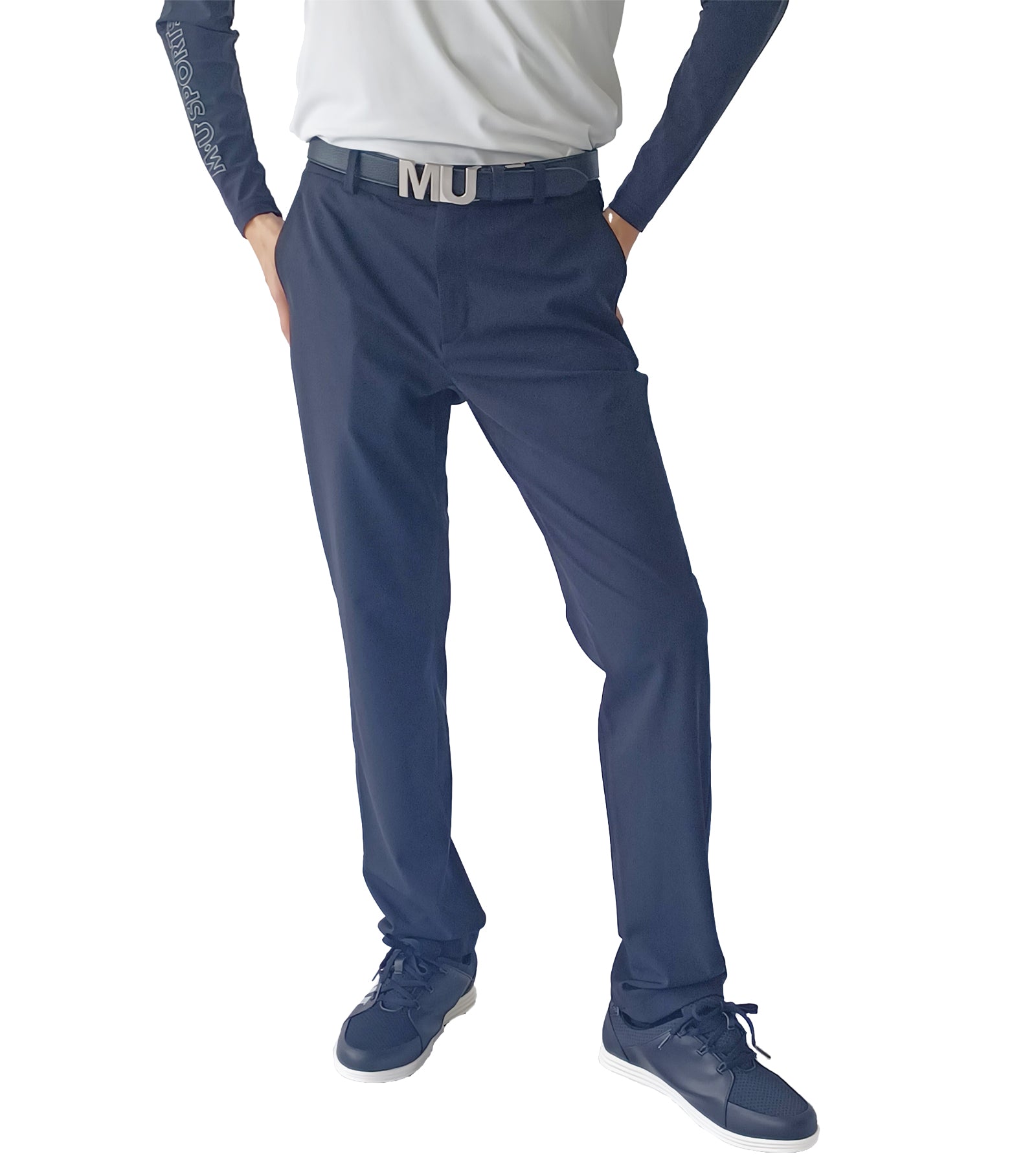 バックブランディングメンズパンツ