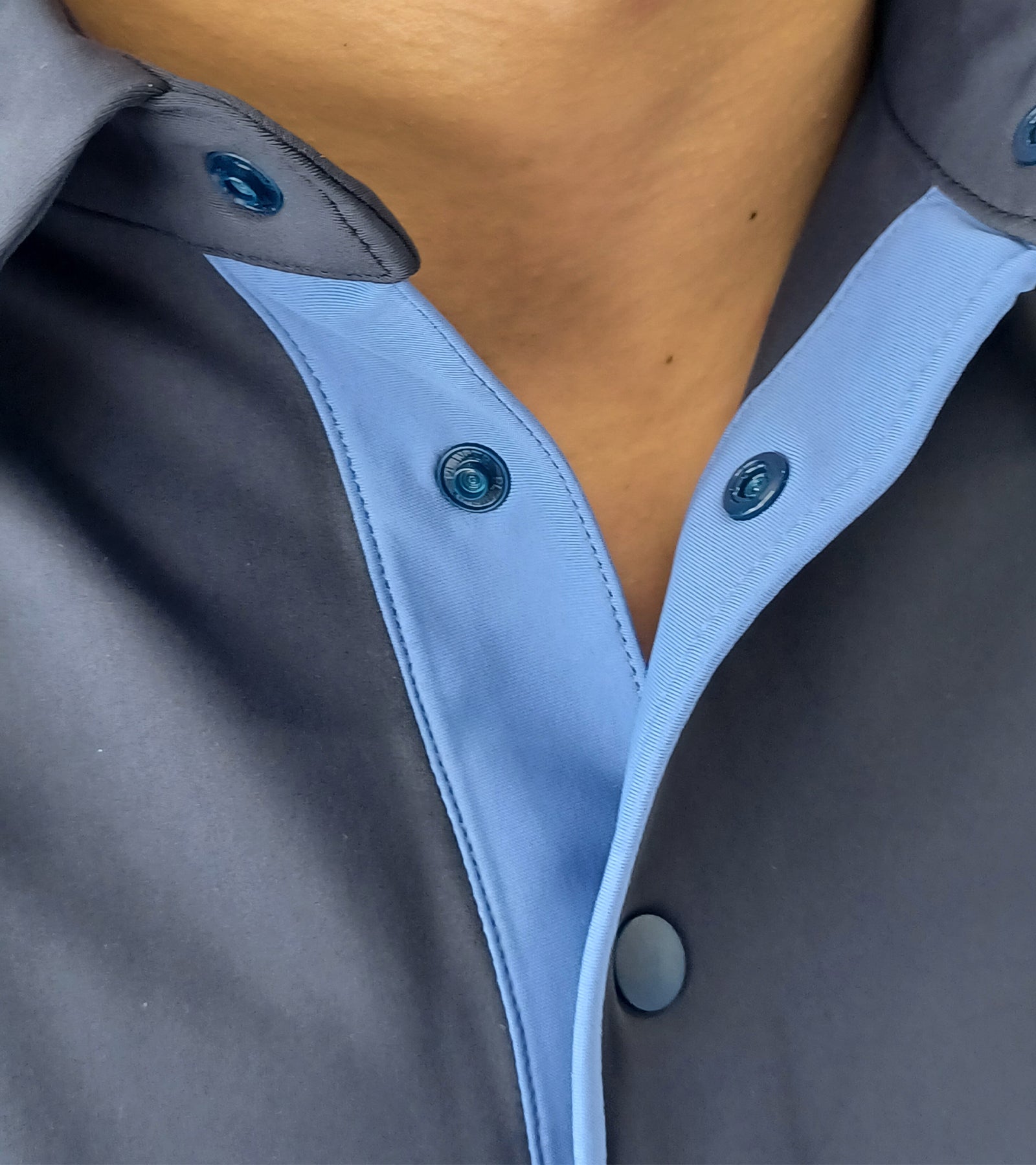 半袖バックメッシュメンズシャツ