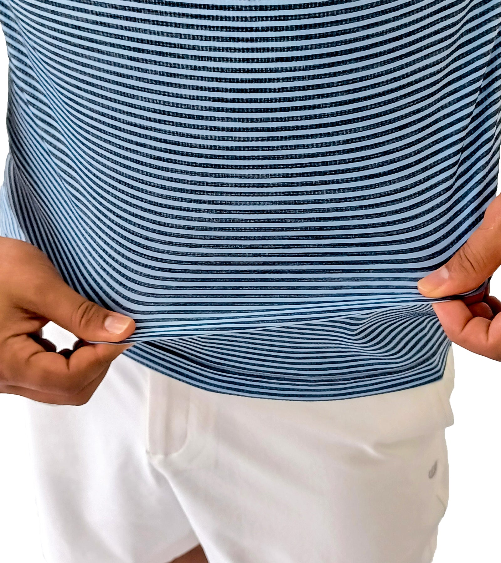 メンズサッカーボーダーシャツ