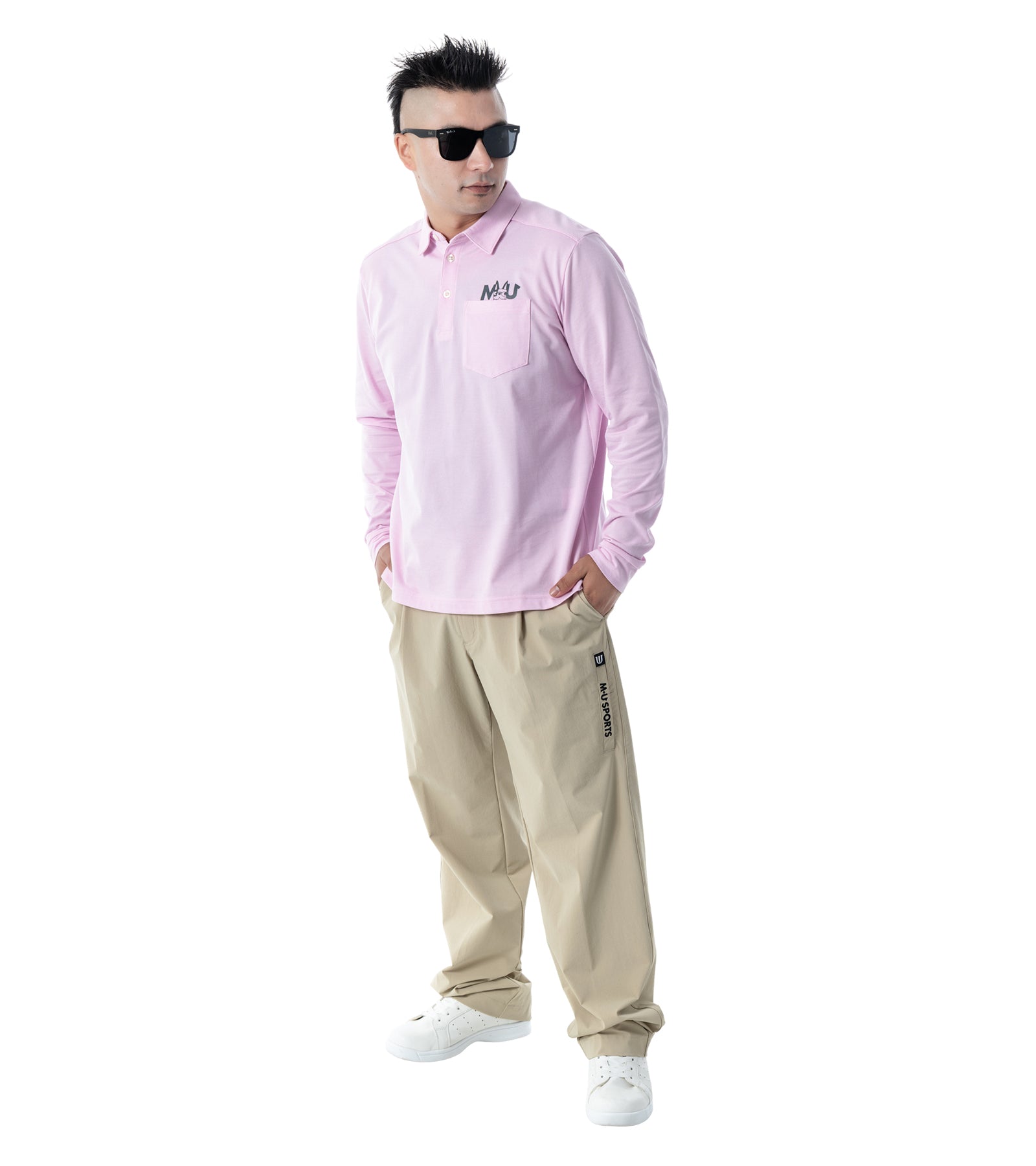 メンズワンタックパンツ