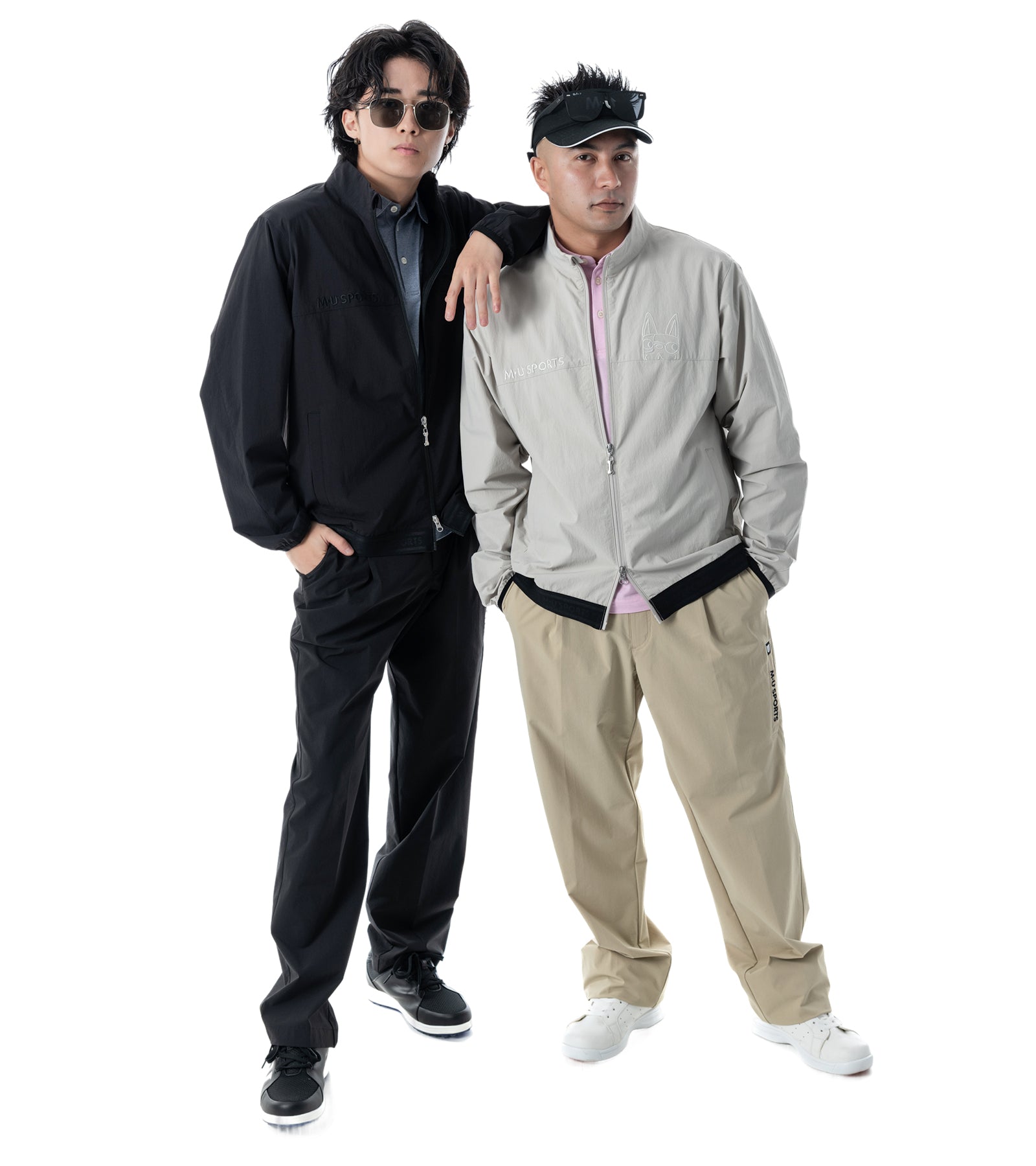 メンズワンタックパンツ