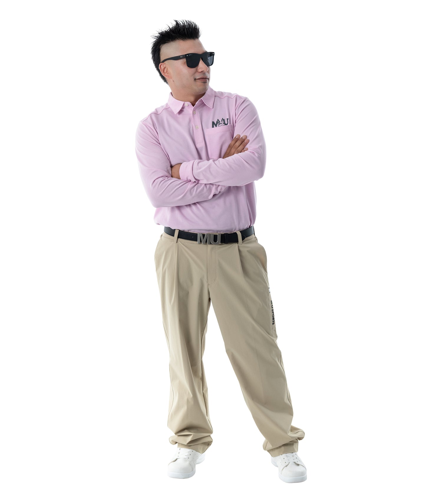 メンズワンタックパンツ