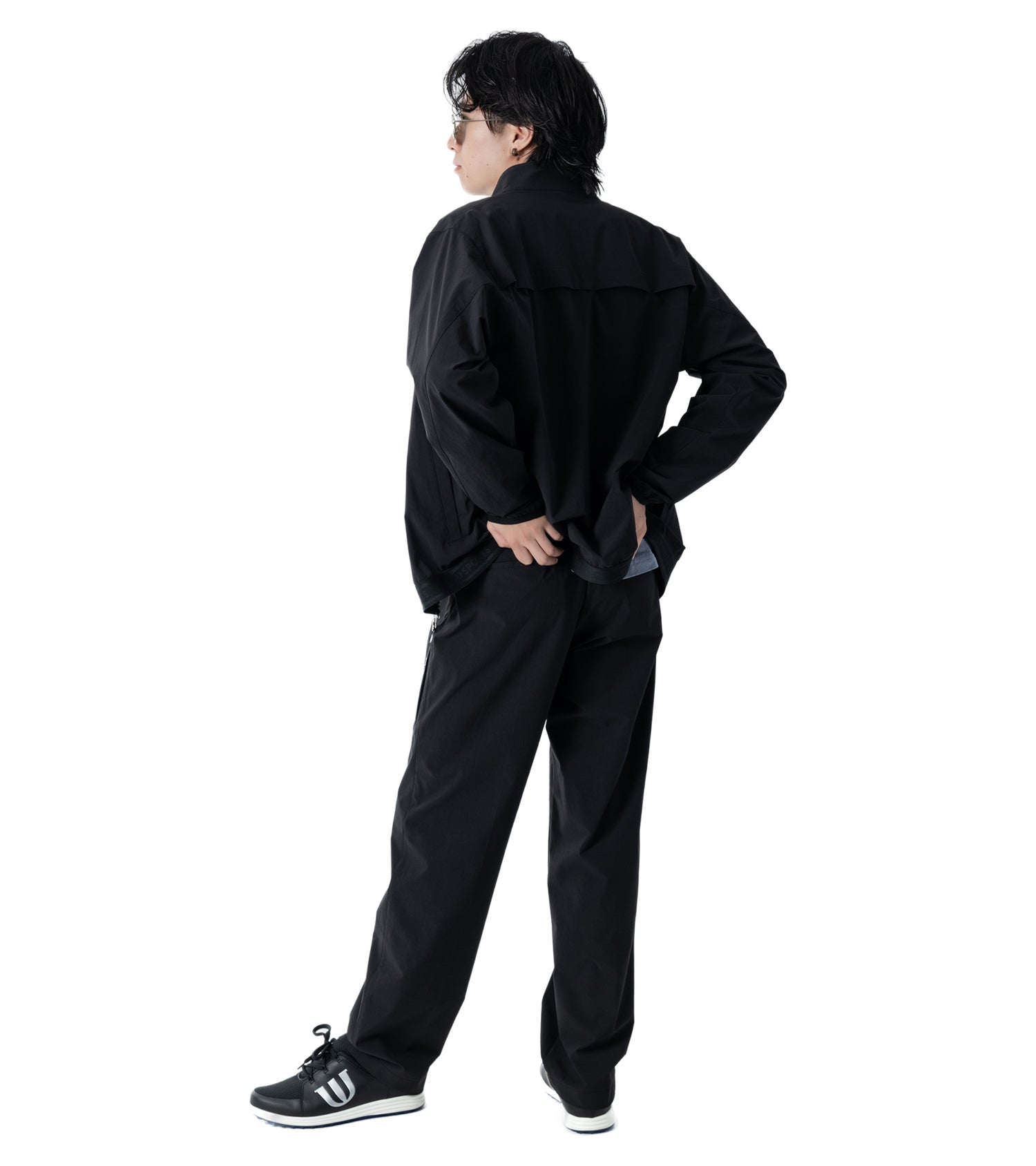 ハイネックメンズブルゾン