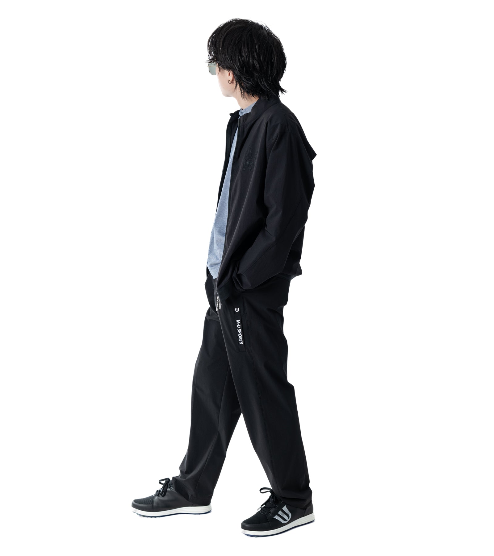 ハイネックメンズブルゾン