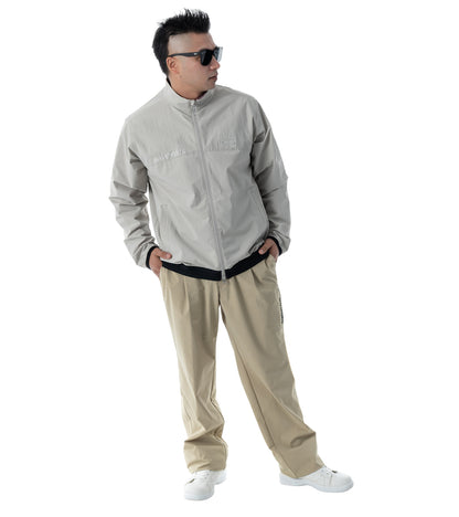 ハイネックメンズブルゾン