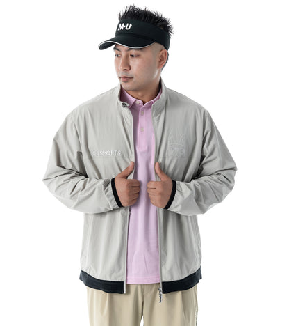 ハイネックメンズブルゾン