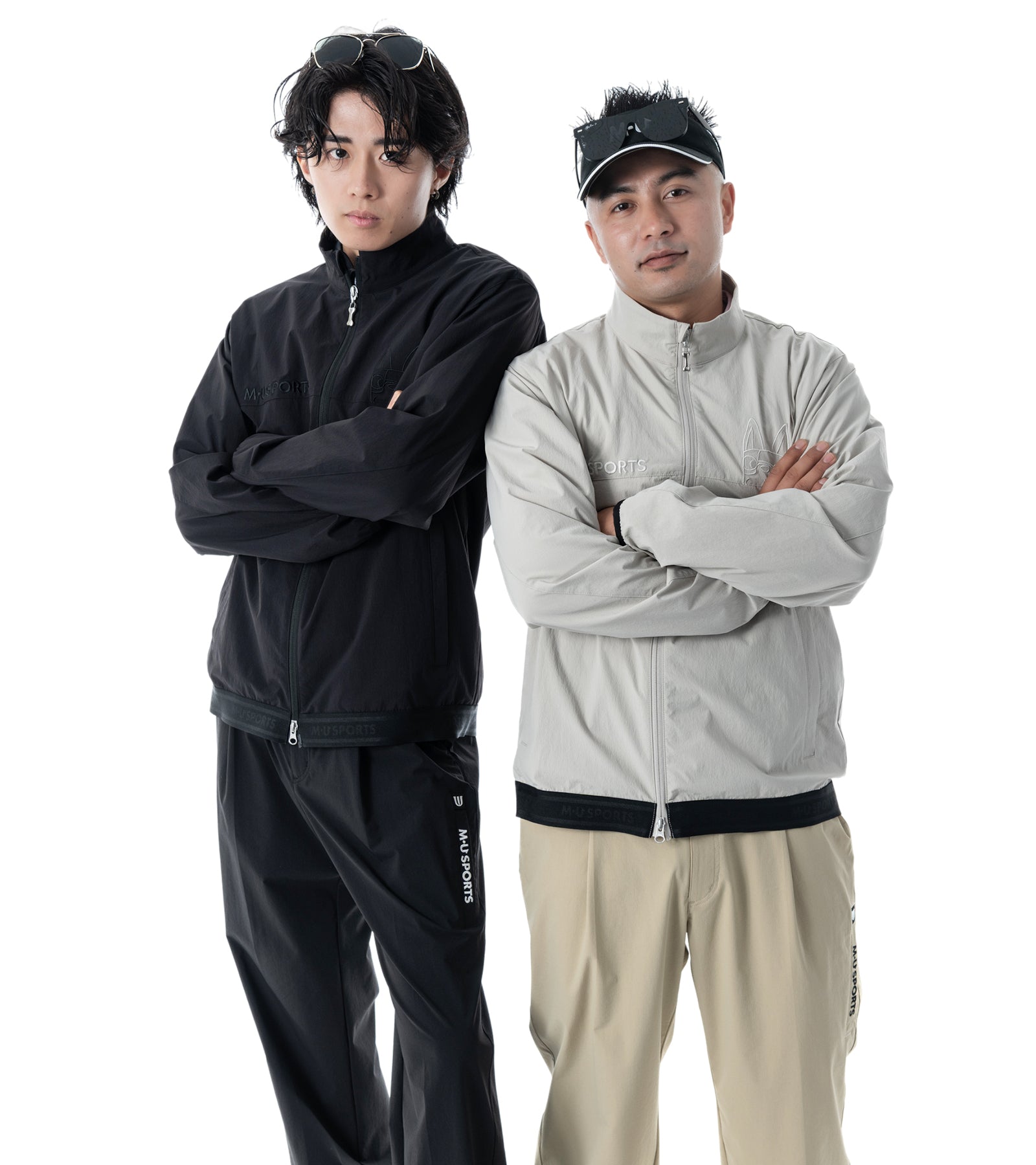 ハイネックメンズブルゾン