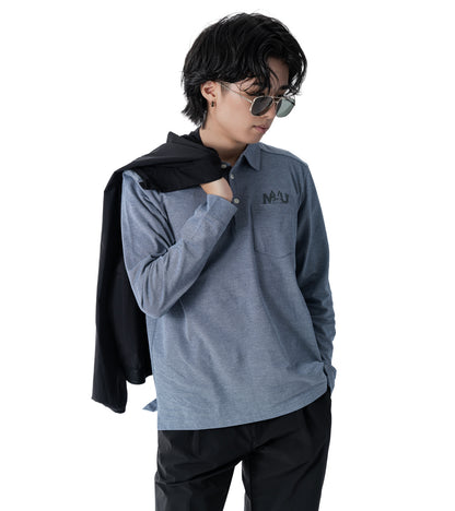 ハイネックメンズブルゾン