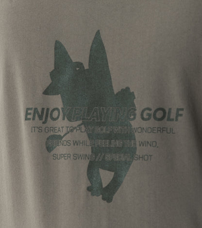 メンズアーモシルエット長袖モックネック