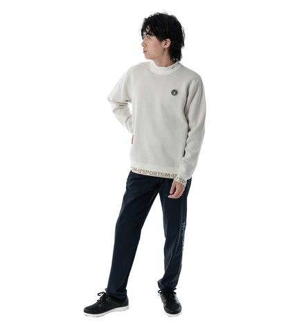 メンズスリム切替パンツ