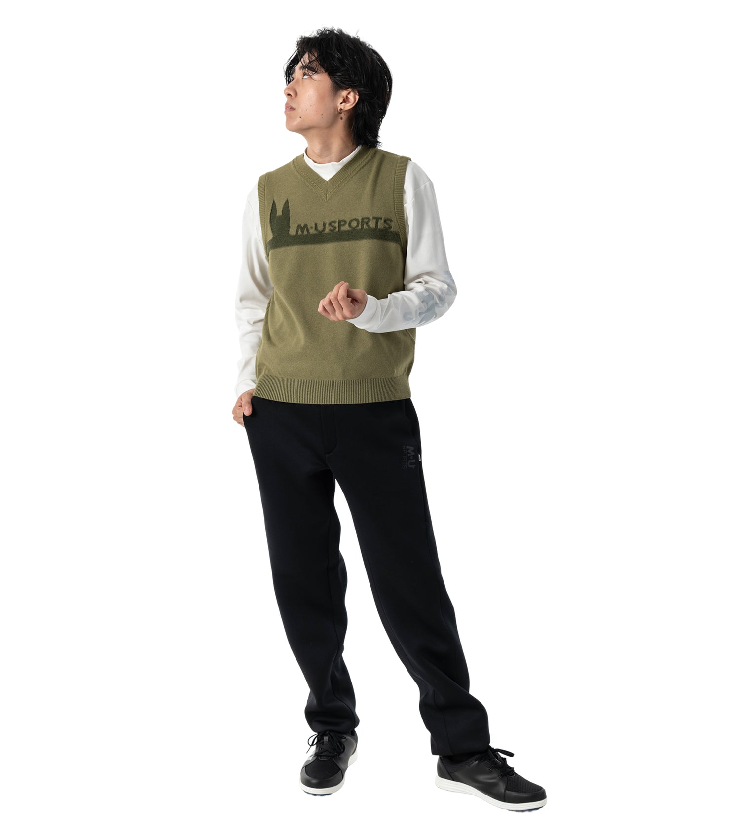 ダンボールニットメンズパンツ