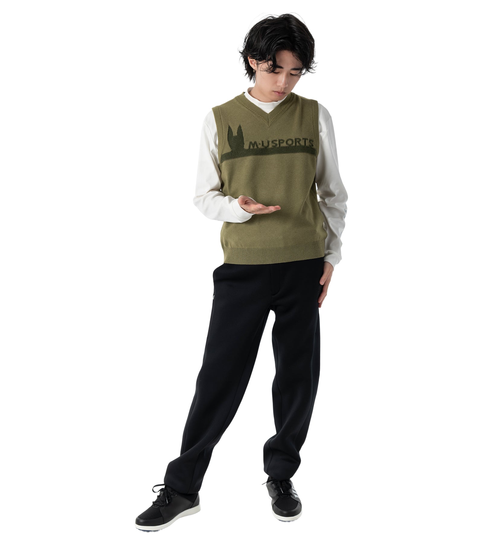 ダンボールニットメンズパンツ