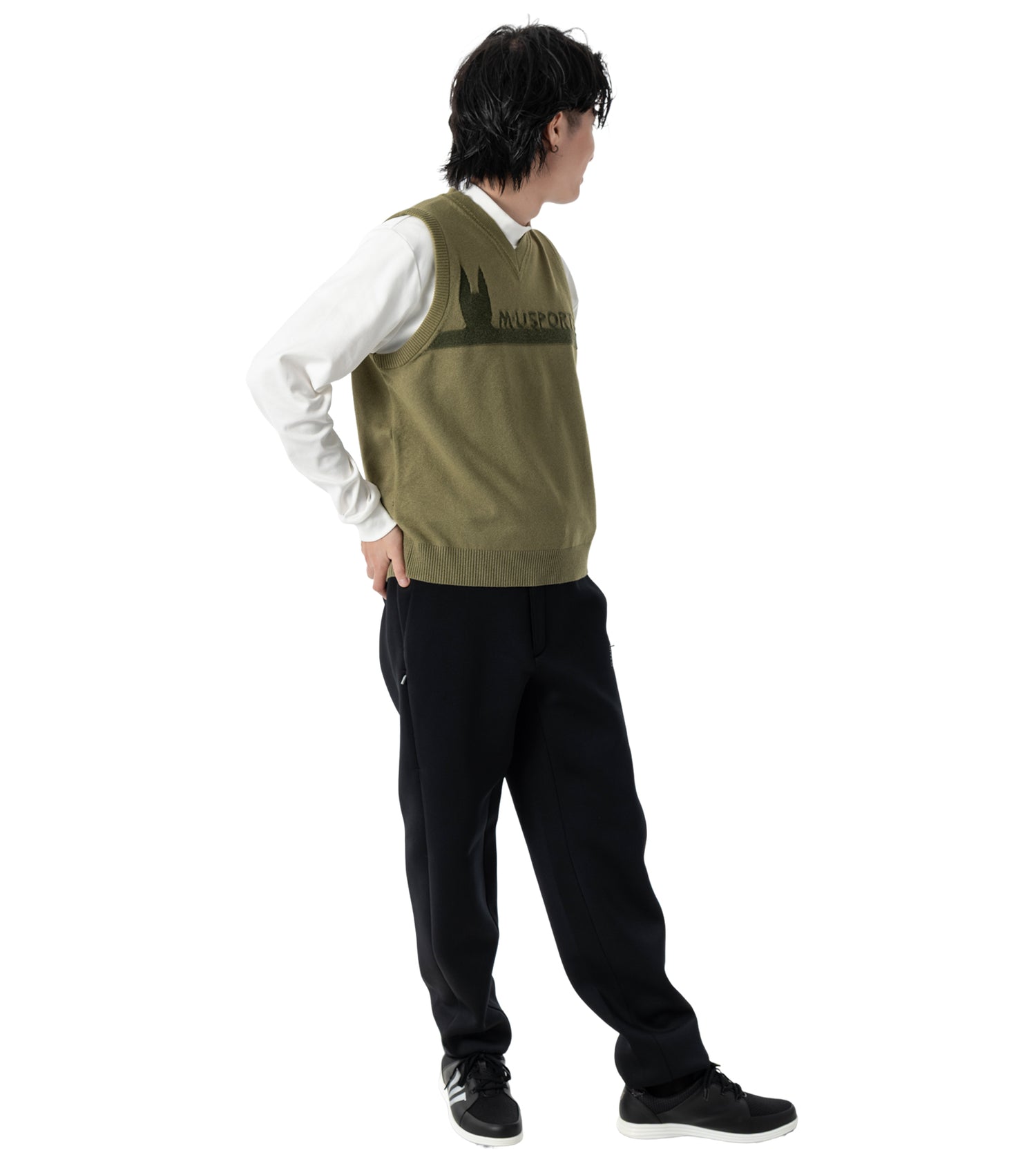 ダンボールニットメンズパンツ