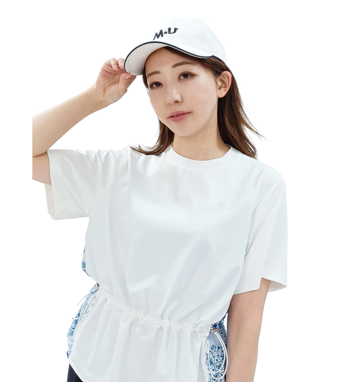 半袖ルーズフィットプルオーバー