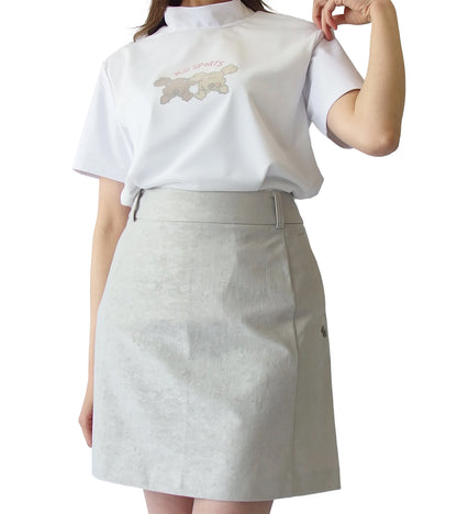スタイリッシュカモフラ柄スカート