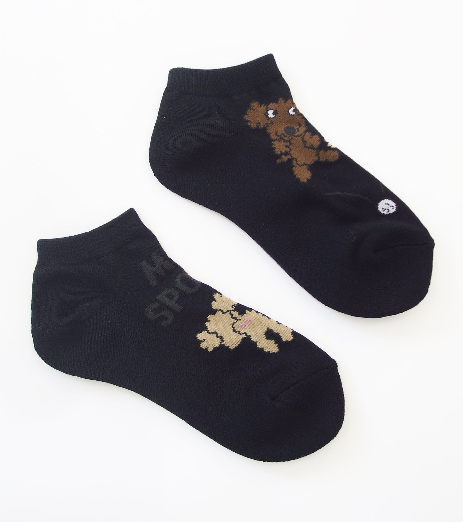 ロゴ×Shushuスニーカーソックス