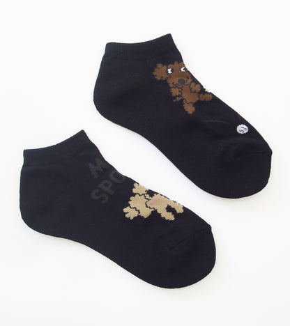 ロゴ×Shushuスニーカーソックス