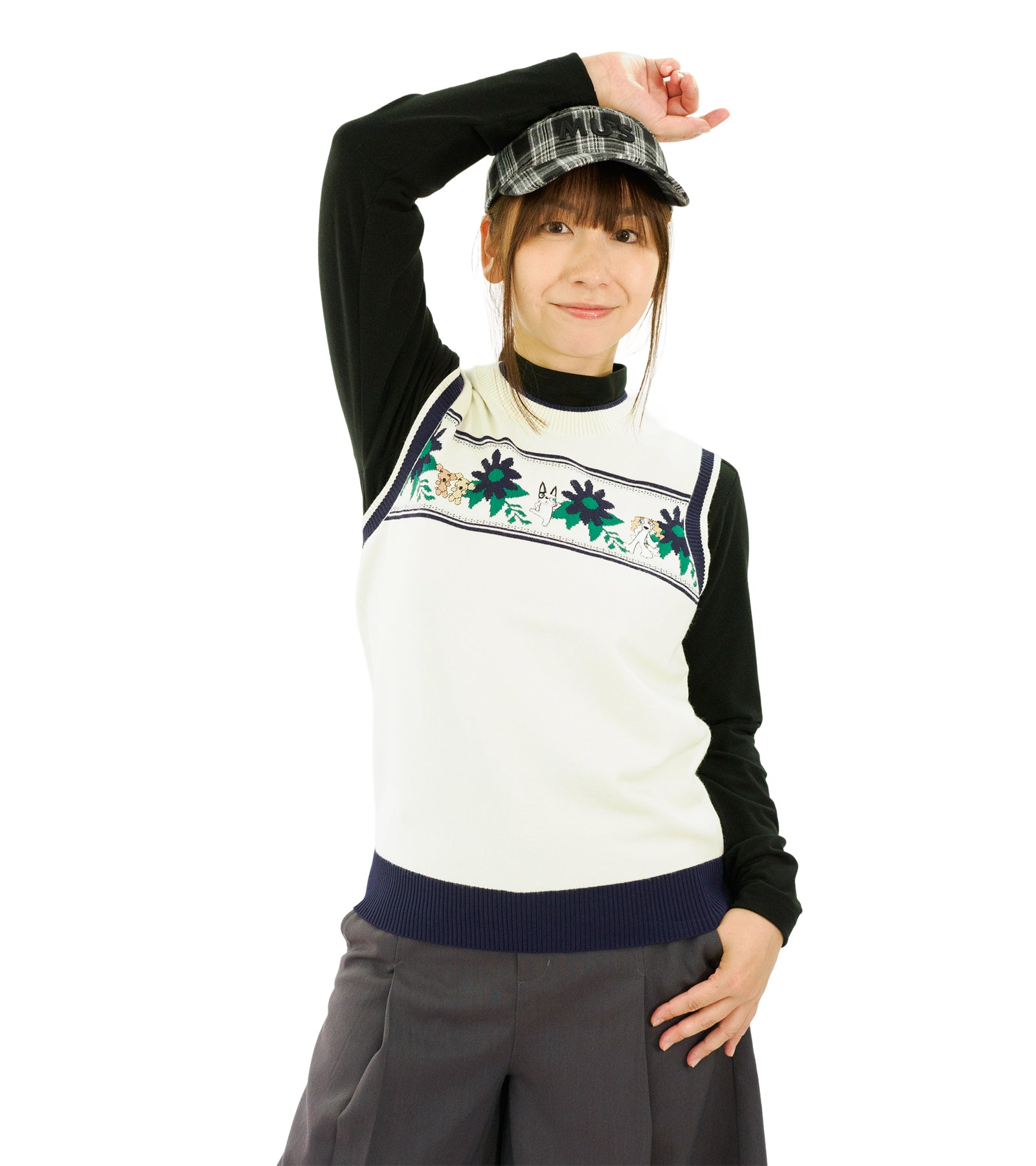 モチーフニットベスト – M・U SPORTS ONLINE SHOP
