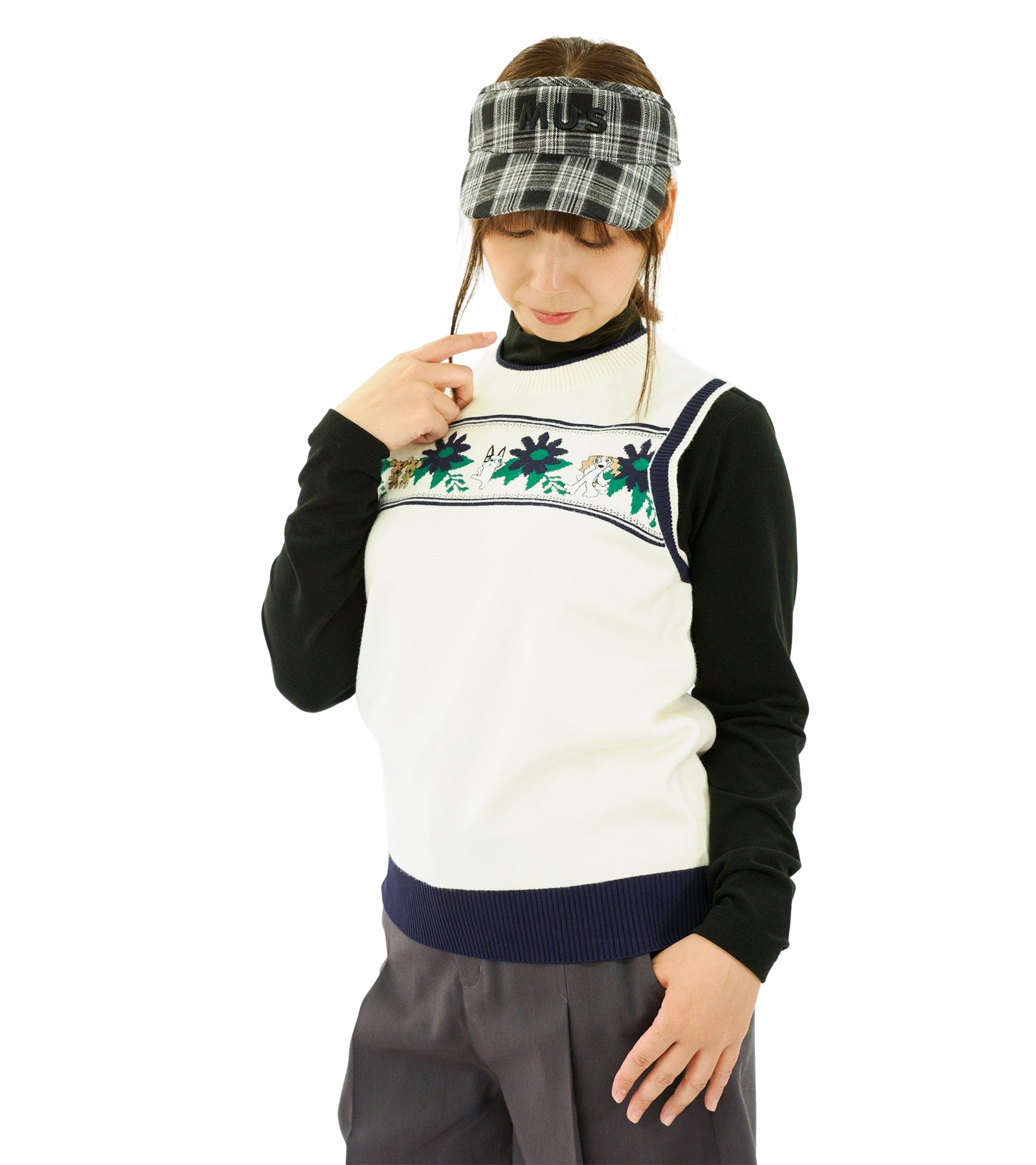 モチーフニットベスト – M・U SPORTS ONLINE SHOP