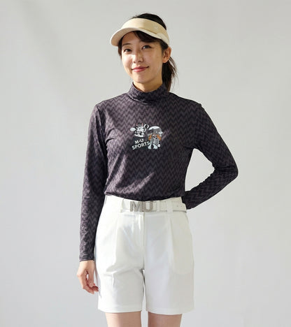 エアフィット クールストレッチ モックネックTシャツ
