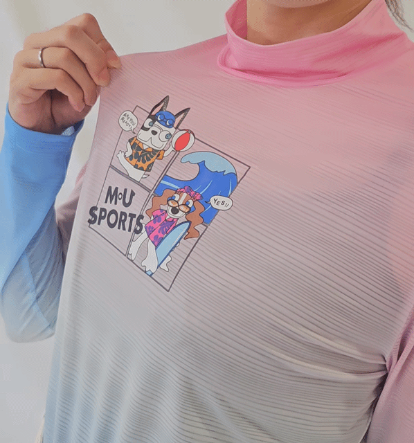 エアフィット クールストレッチ モックネックTシャツ