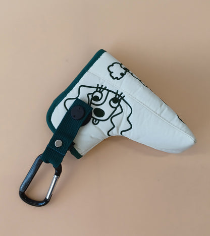 変顔キャラクター刺繍ピン型パターカバー