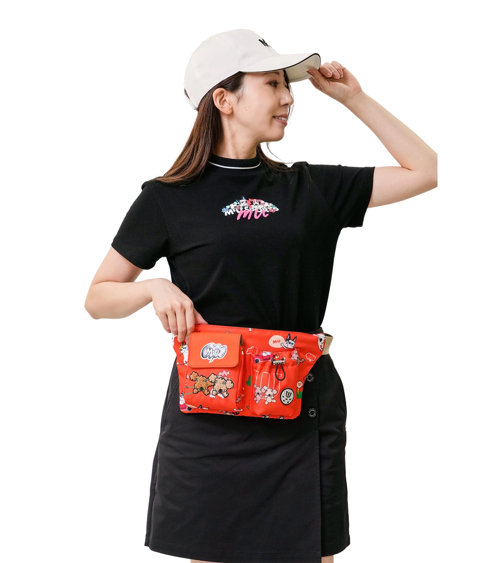 エンジョイゴルフ総柄ウエストポーチ – M・U SPORTS ONLINE SHOP