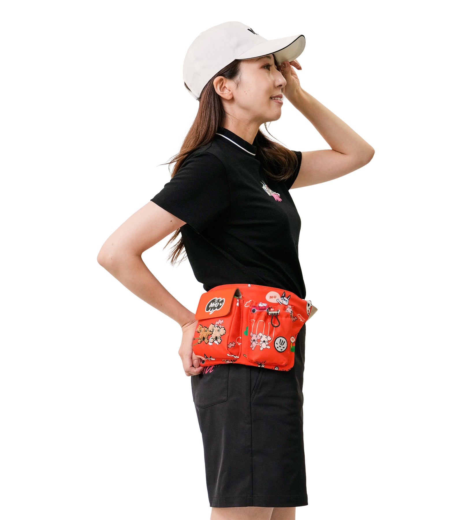 エンジョイゴルフ総柄ウエストポーチ – M・U SPORTS ONLINE SHOP
