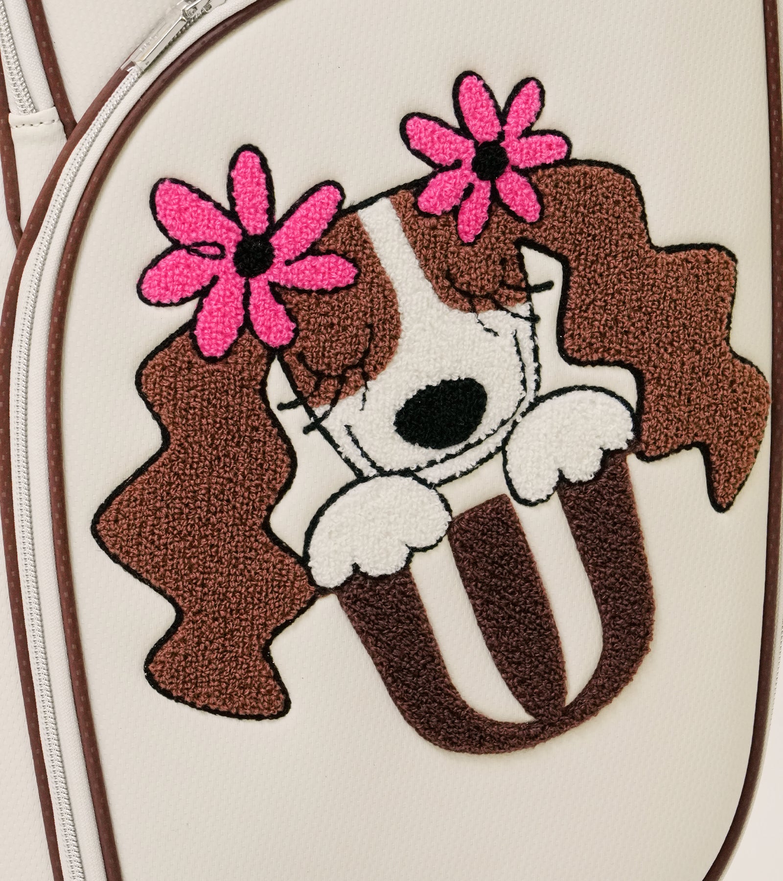 MUキャラクター立体サガラ刺繍キャディバック