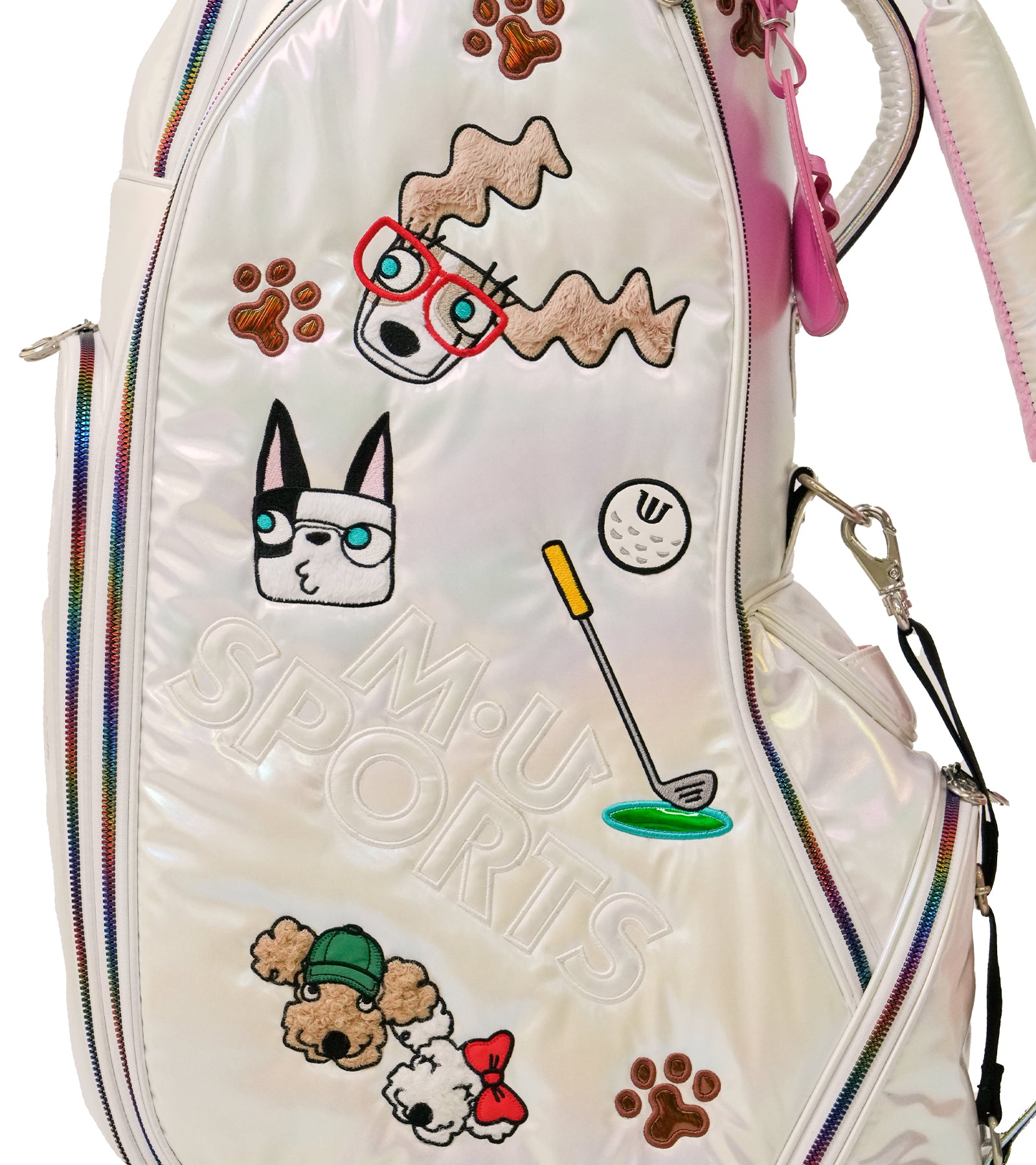 ホログラムオーロラデザインキャディバック – M・U SPORTS ONLINE SHOP